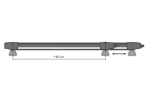 Connecting Bar Kit for Fixed Installation Points